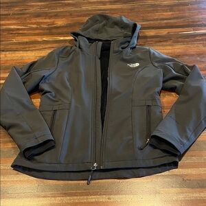 The North Face Women’s Black Hooded Softshell Jacket